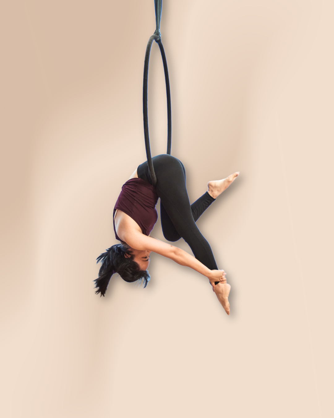 Aerial Hoop Fitsy Best Aerial Yoga Studios In Klang Valley