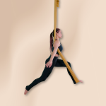 A wellness-enhancing practice that combines traditional pilates techniques with suspended movements, promoting improved flexibility and strength through aerial engagement